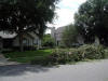 The remnants of the Drake Elm. All chopped up and ready to be haulded away. Only the stump left to deal with.